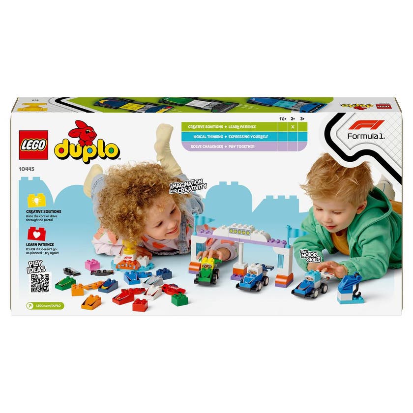 LEGO DUPLO Town 10445, F1® Team – racerbilar och förare