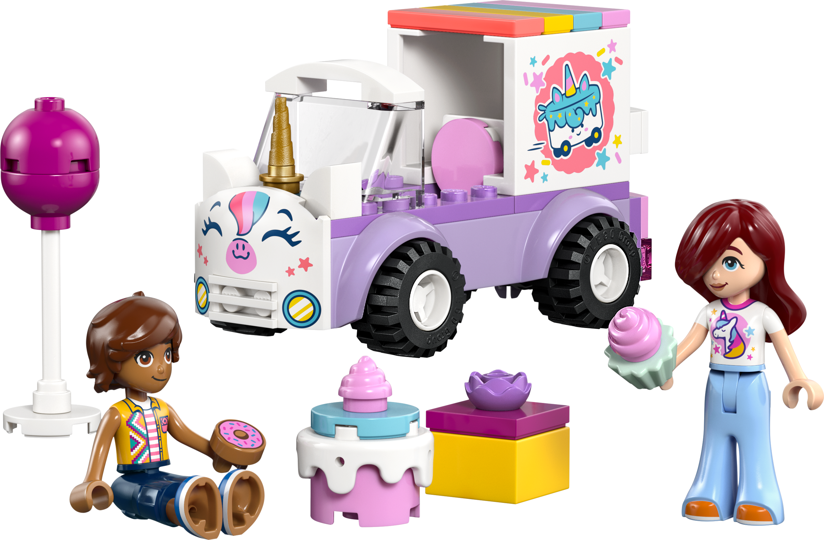 LEGO® Friends Enhörningsbil för tårtleveranser Leksak 42675