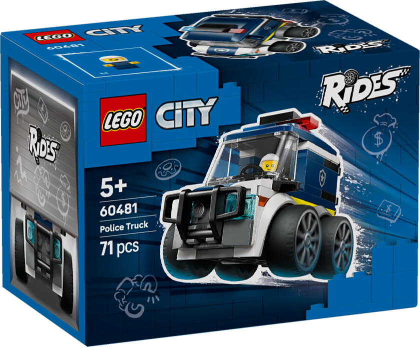 LEGO® City Fordon – polisbil Bygg- och lekset 60481