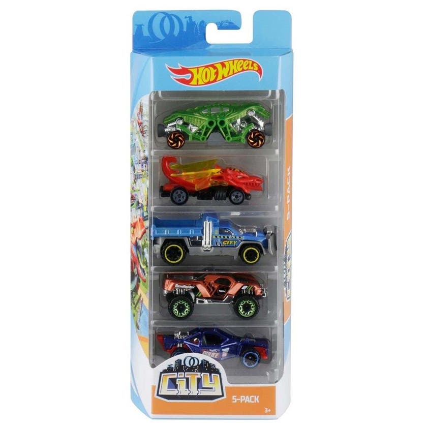 Hot Wheels, Basic 5-pack Bilar