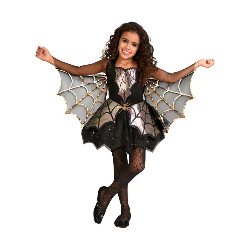 Halloween, Sparkling Spider Princess 128 Cm