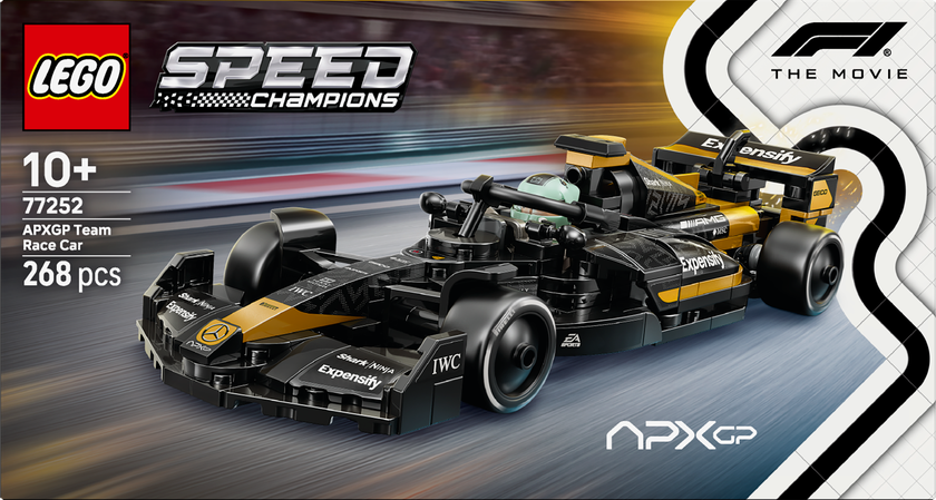 LEGO® Speed Champions APXGP-stallets racerbil från F1® The Movie 77252