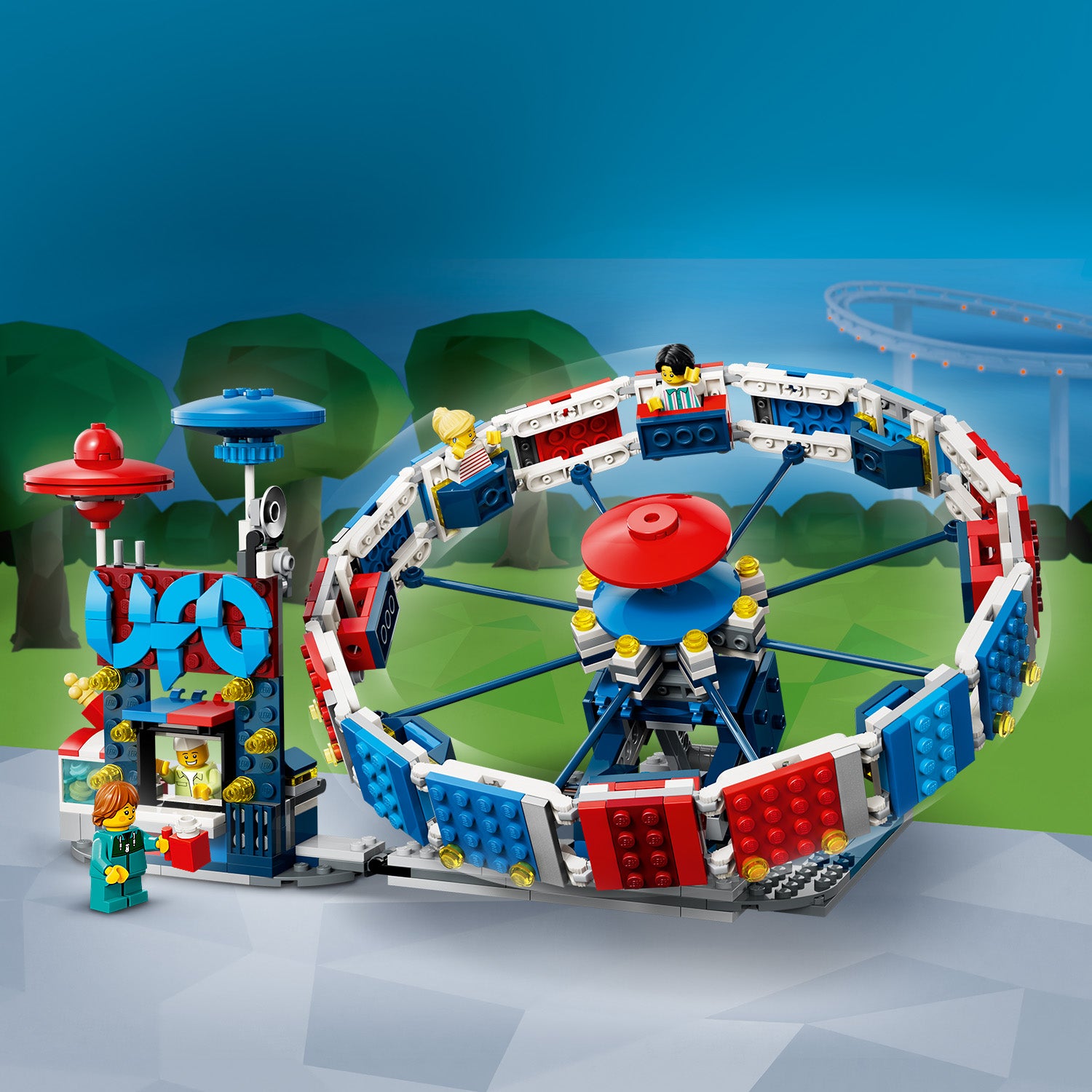 LEGO® Creator 3-i-1 Ikoniskt pariserhjul Byggleksak 31389