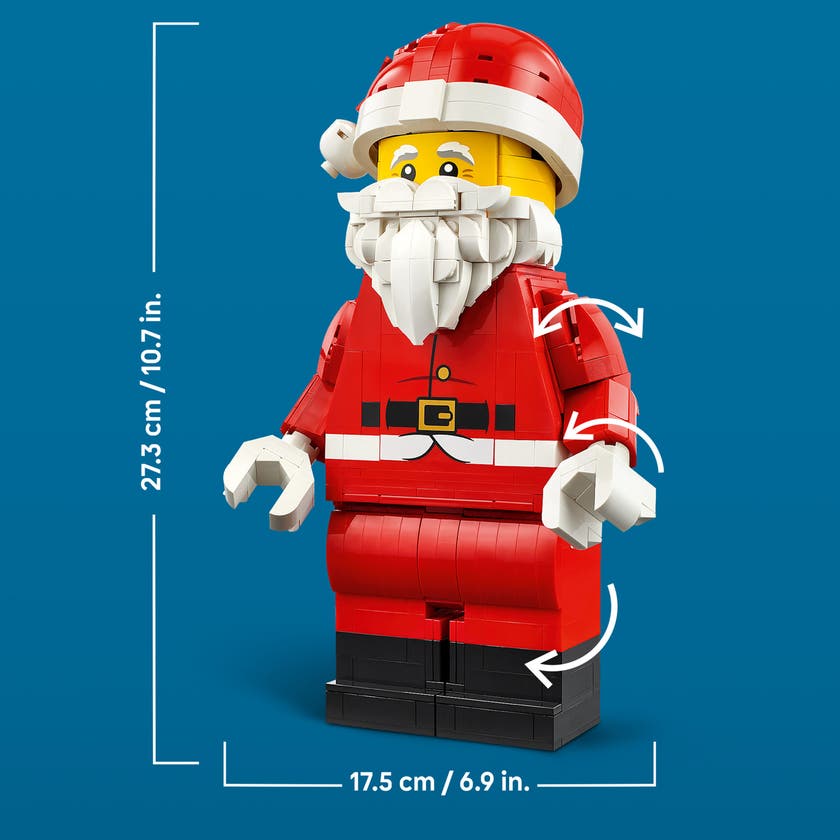 LEGO® Iconic Stor jultomte-minifigur - 40820