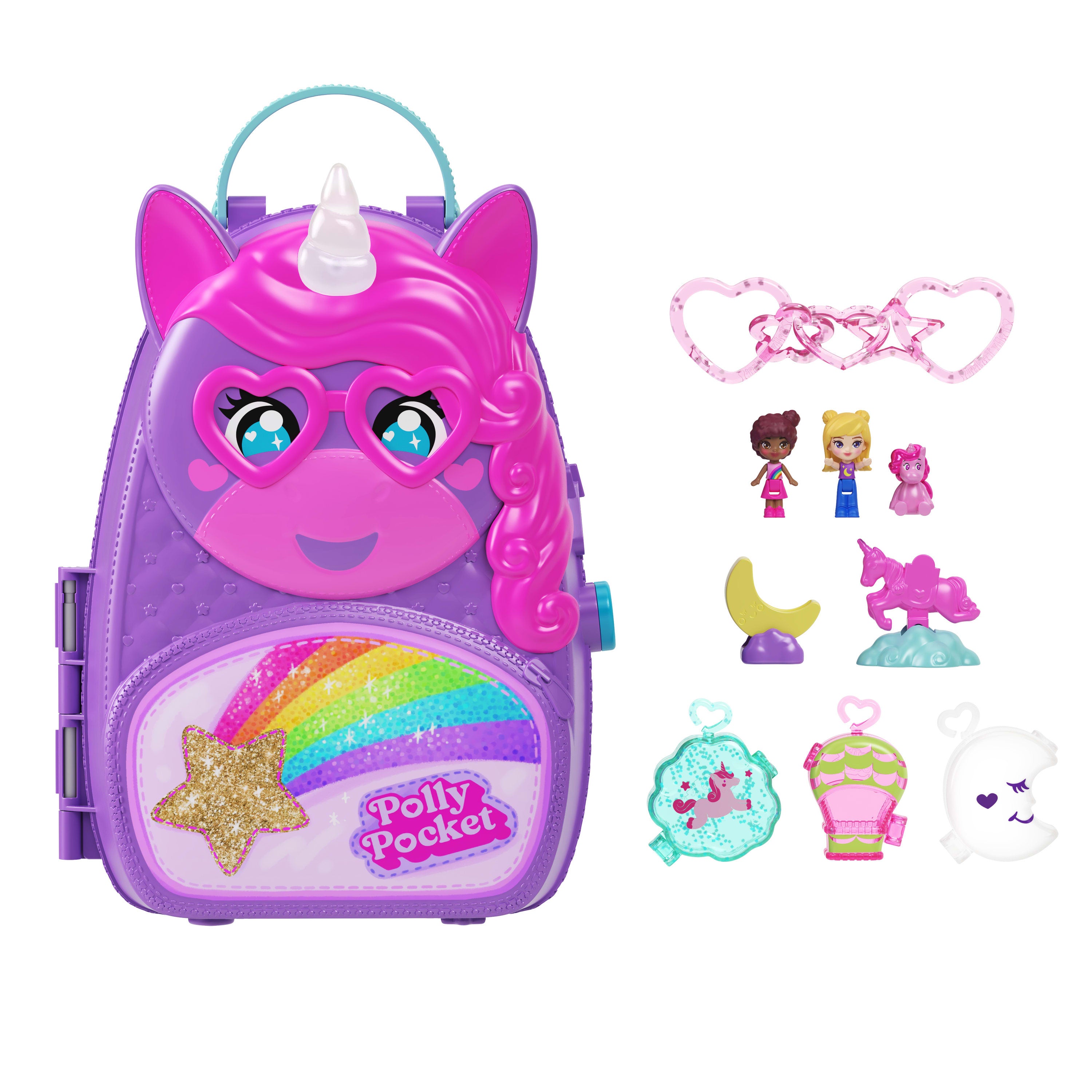 Polly Pocket Unicorn Reseryggsäck Lekset