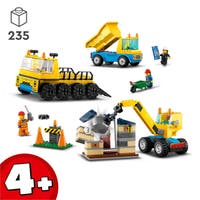 LEGO City 60391, Byggfordon och kran med rivningskula
