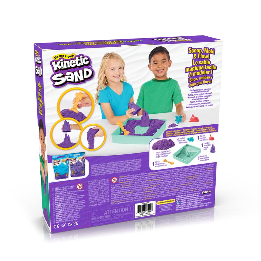 Kinetic Sand, Sandbox Set – lila