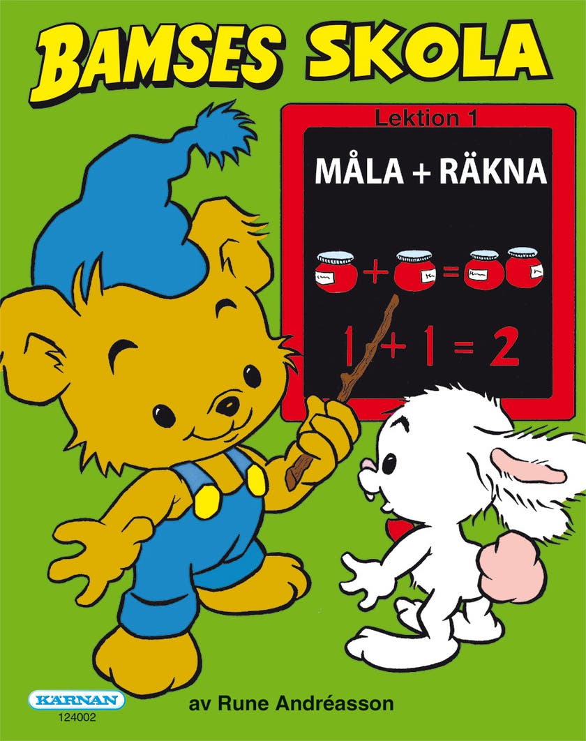 Bamse, Bamses Skola Måla + Räkna