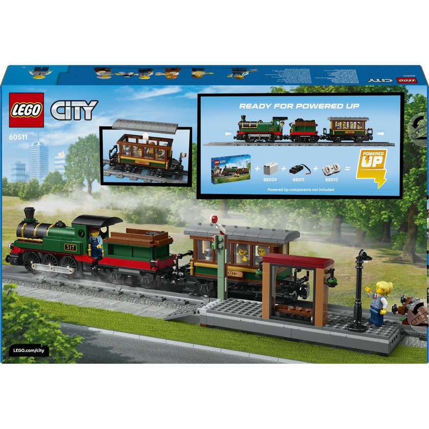 LEGO® City Gammaldags ångtåg – Bygg- och lekset 60511