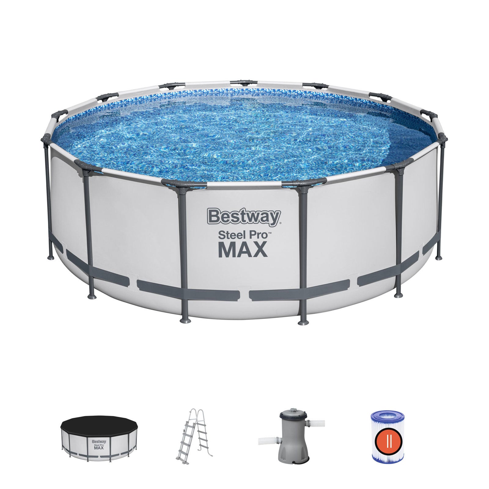 Bestway, Steel Pro Max 3.96M X 1.22M Pool Set