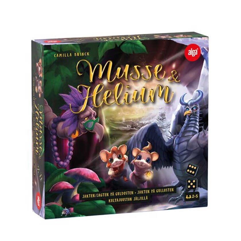 Alga, Jakten på guld/gullosten-Musse & Helium