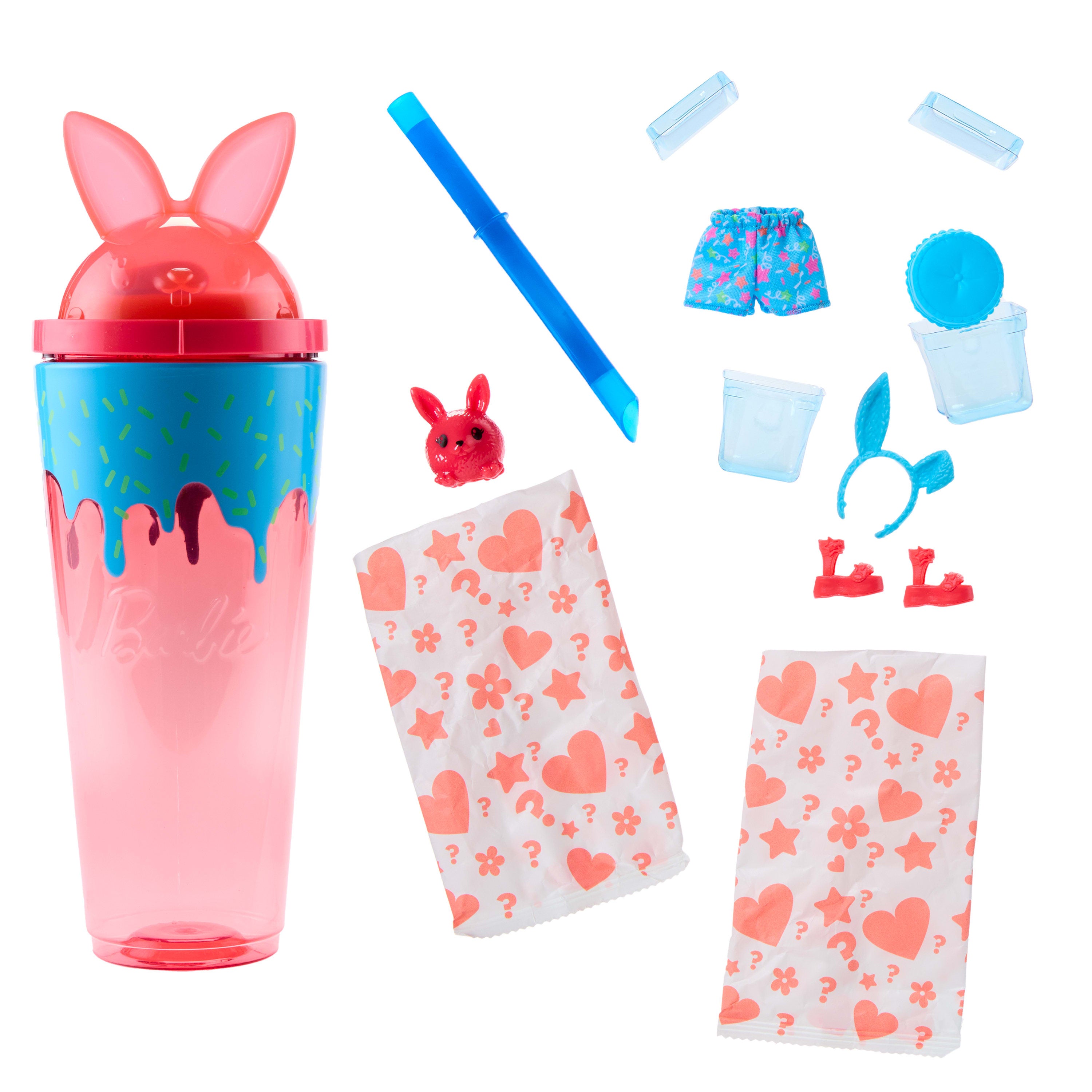 Barbie Pop Reveal Shakes Series Bright Bunny-docka