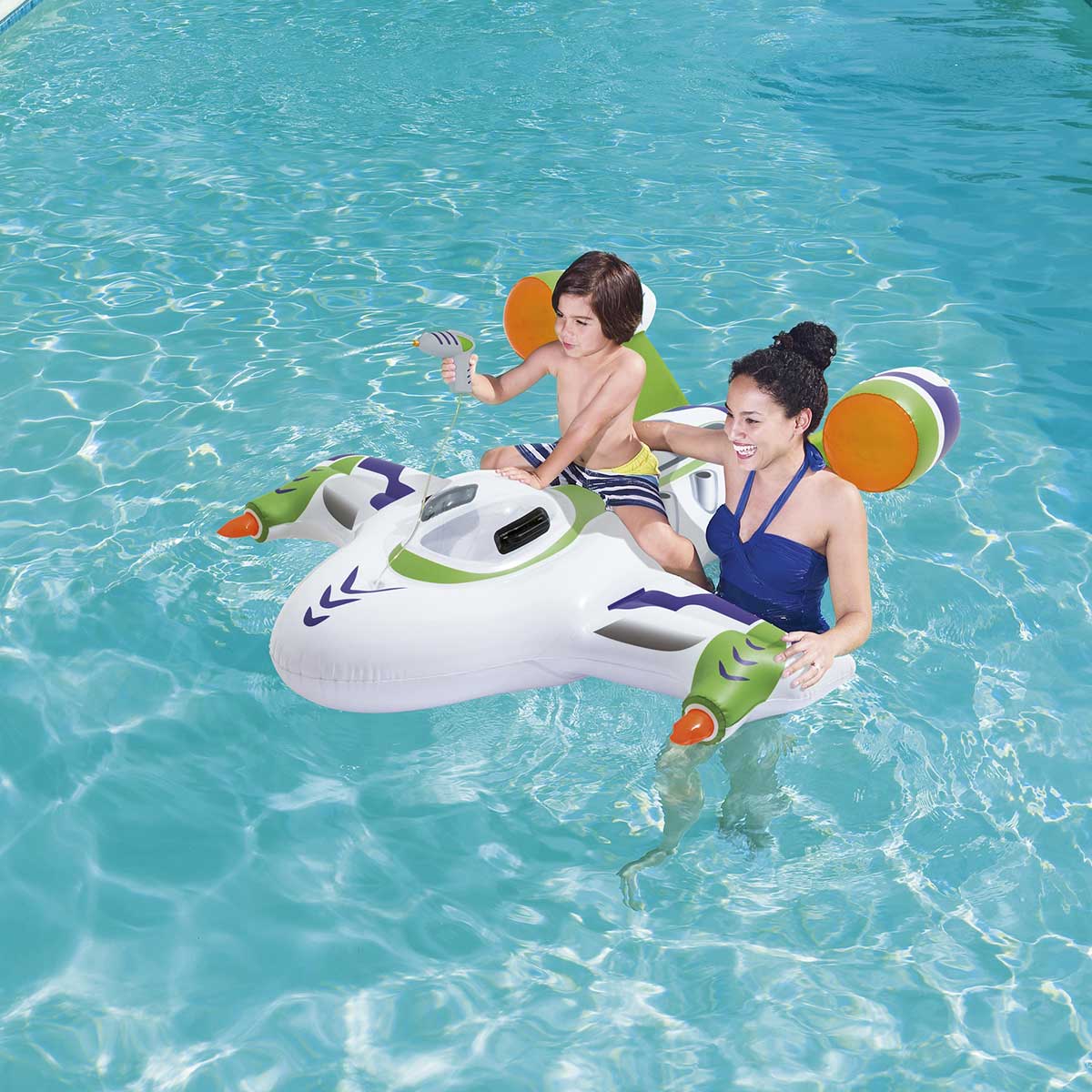 Wet Jet Ride on Rymdskepp 155 cm