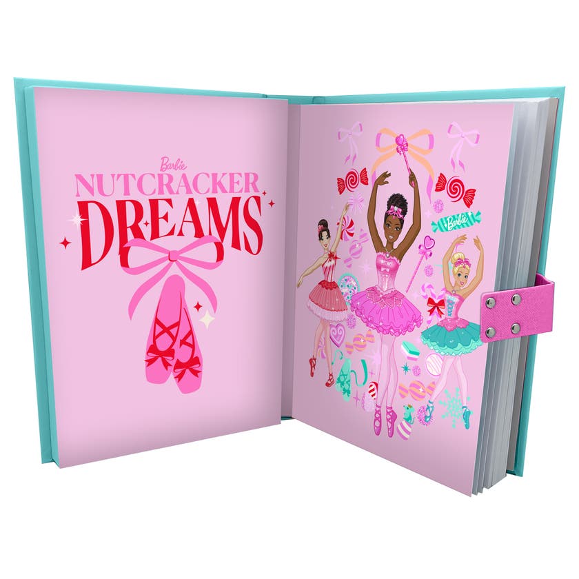 Barbie Nutcracker Dagbok med hemlig kod