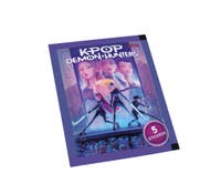 K-Pop Demon Hunters Sticker Album + 2 Blind Bags SE/FI