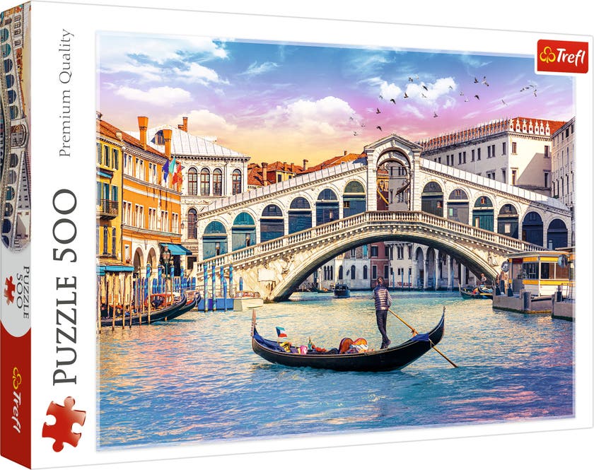 Trefl pussel Rialto Bridge Venedig 500 delar