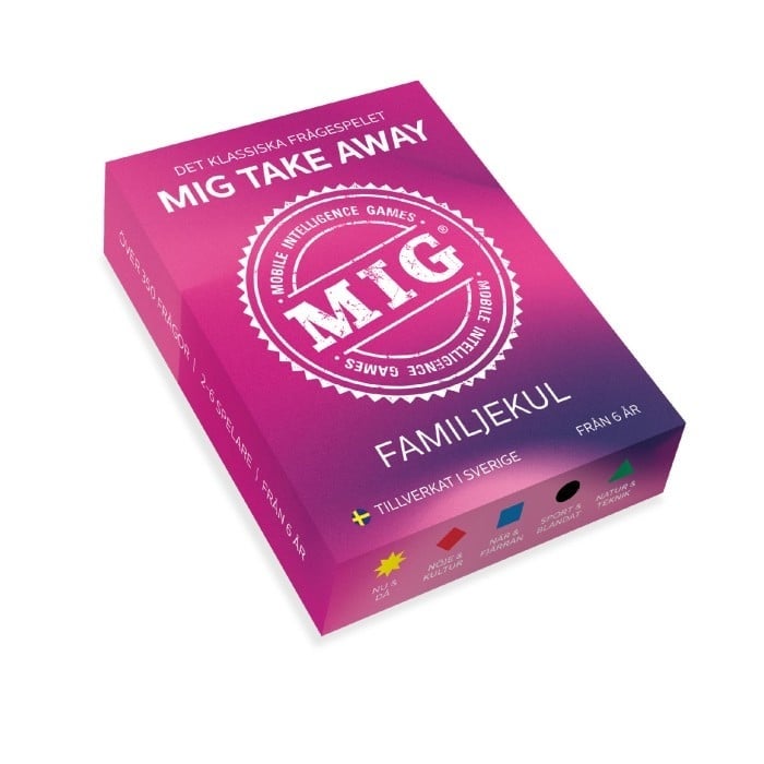MIG Take Away Familjekul – Frågespel från 6 år
