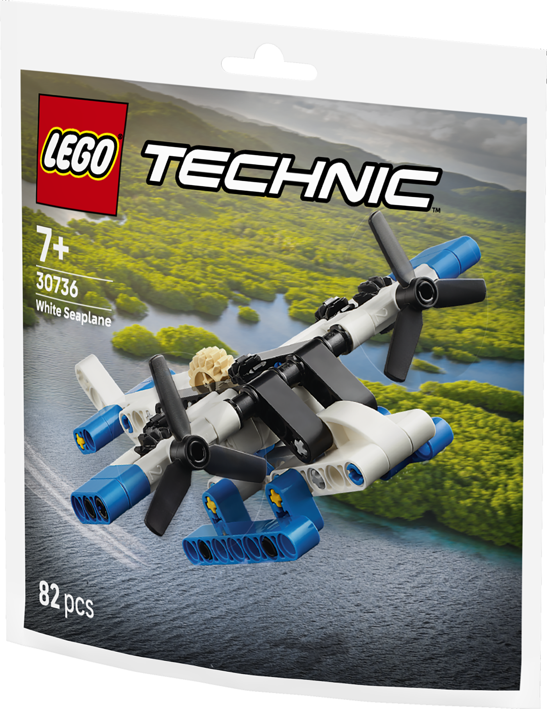 LEGO Vitt sjöflygplan 30736
