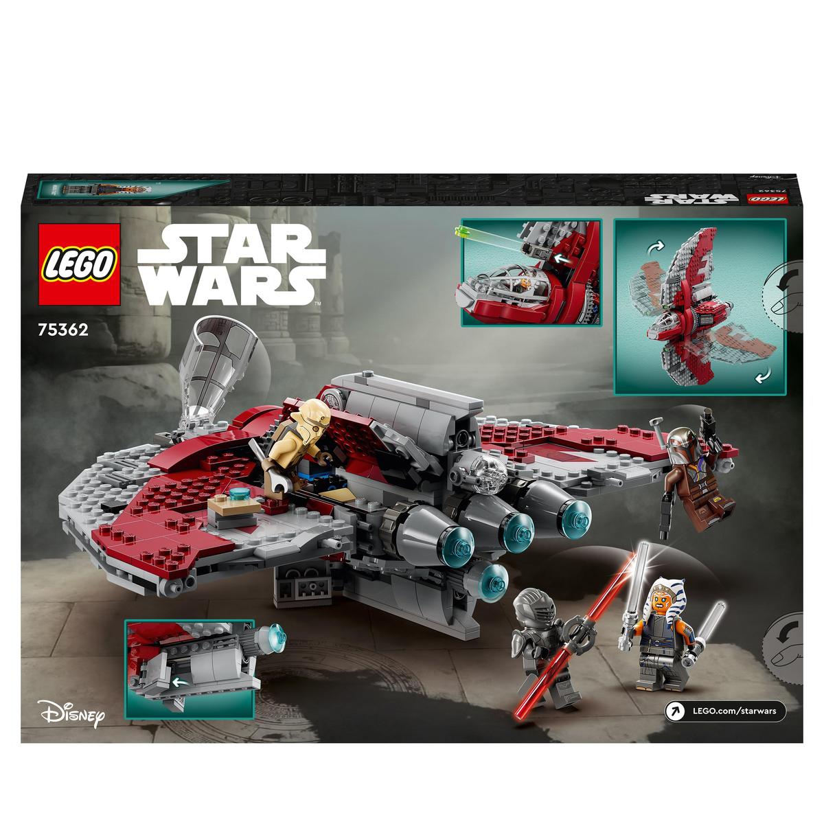 LEGO Star Wars 75362, Ahsoka Tano's T-6 Jedi Shuttle