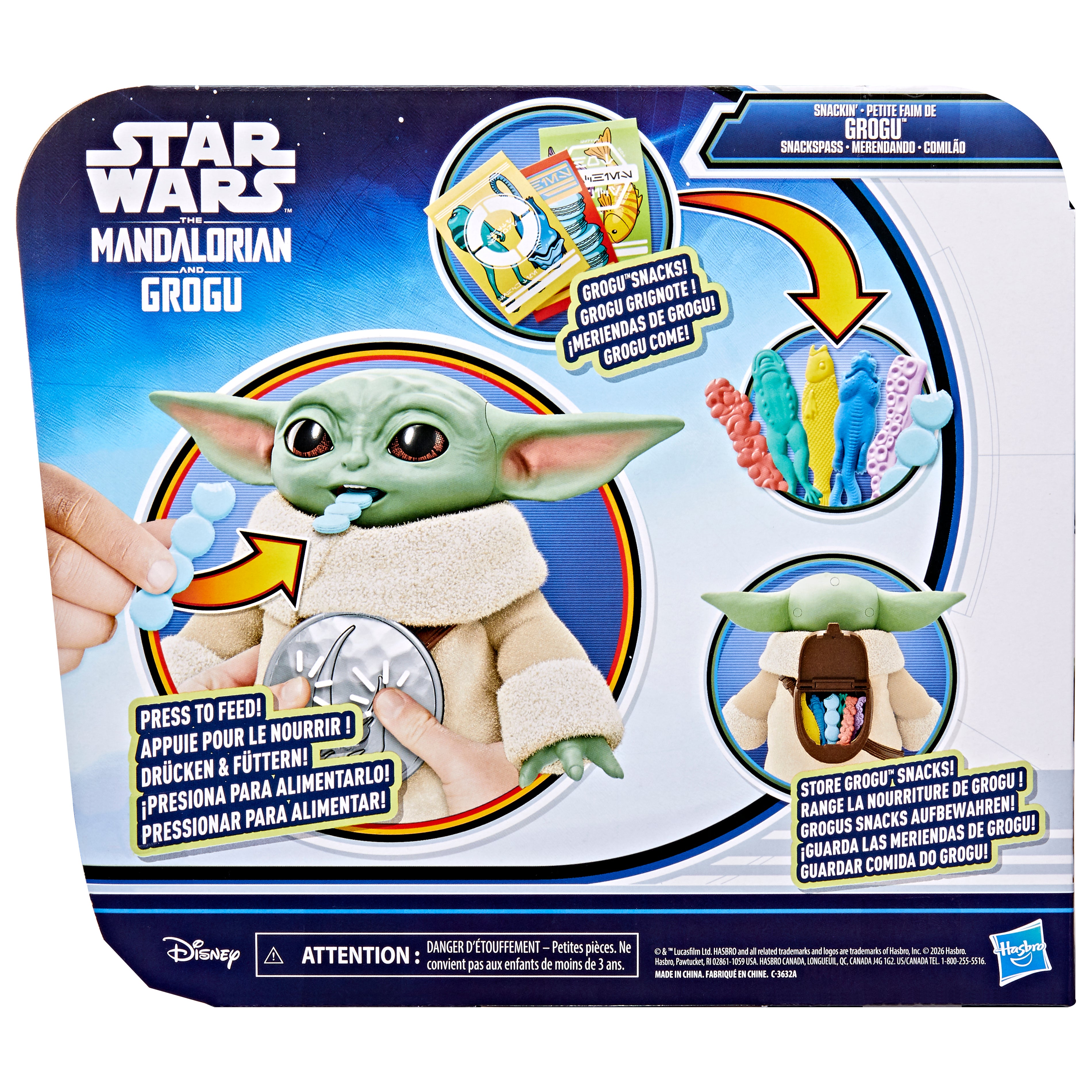 Star Wars Feature Figure Snackin Grogu