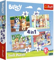 Trefl Bluey Pussel 4 i 1
