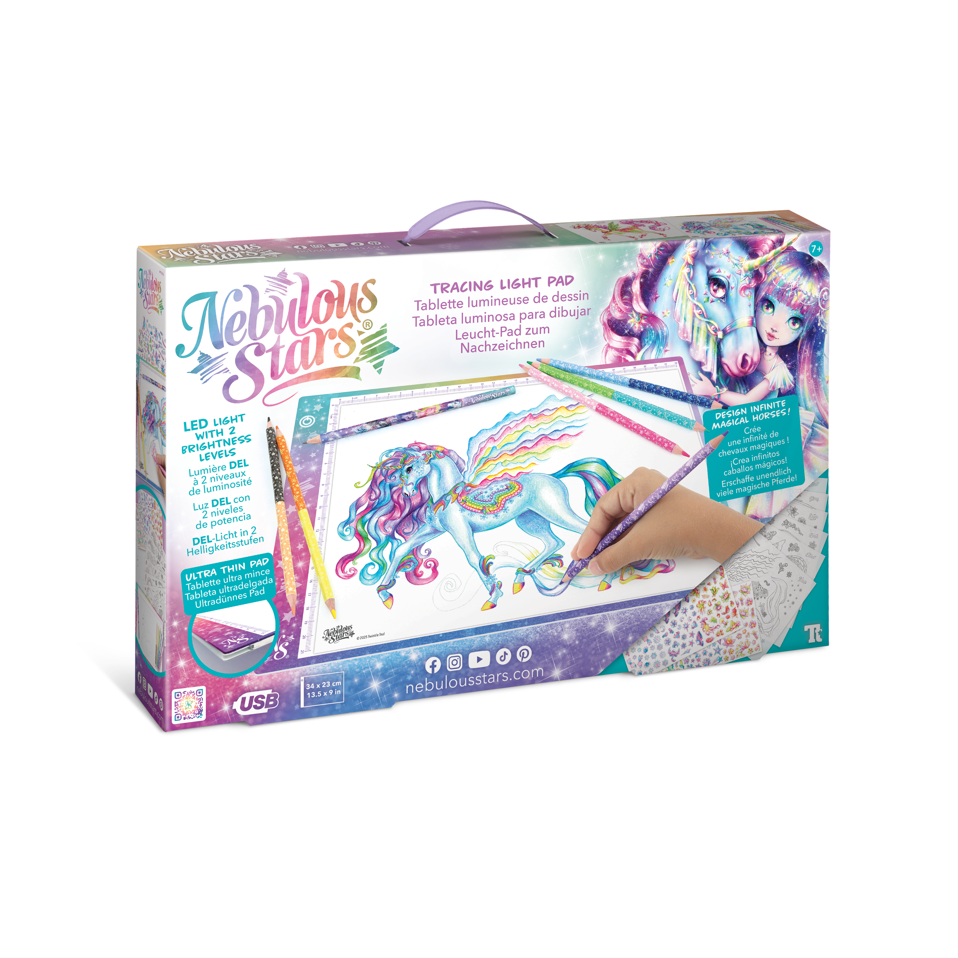 Nebulous Stars LED-ritningsplatta Feraliaz