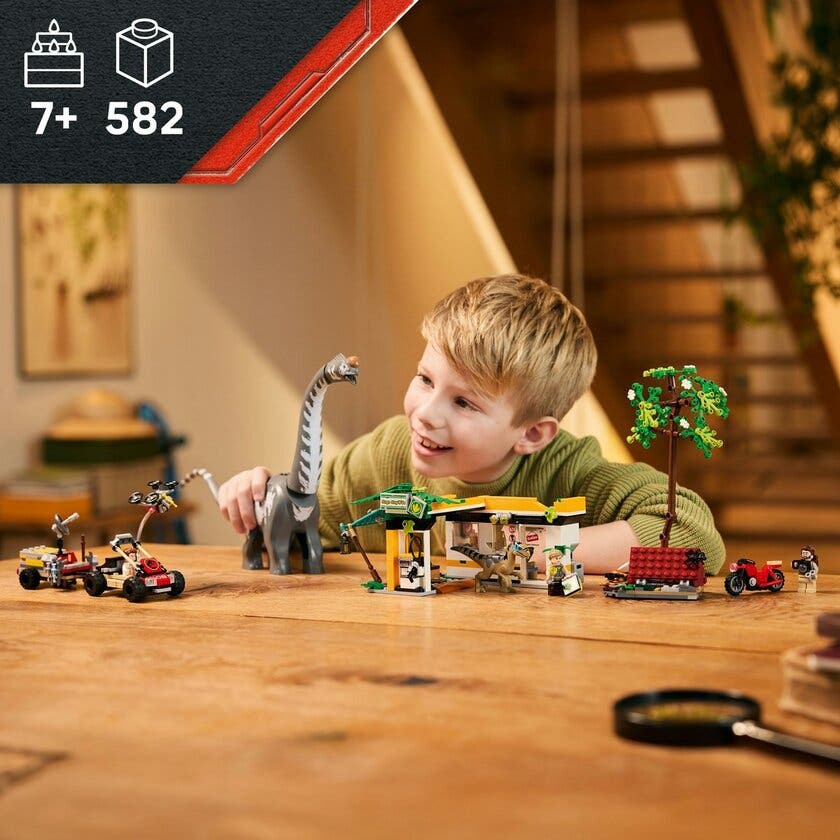 LEGO Jurassic World 76973, Spårningsuppdrag med raptor och titanosaurus