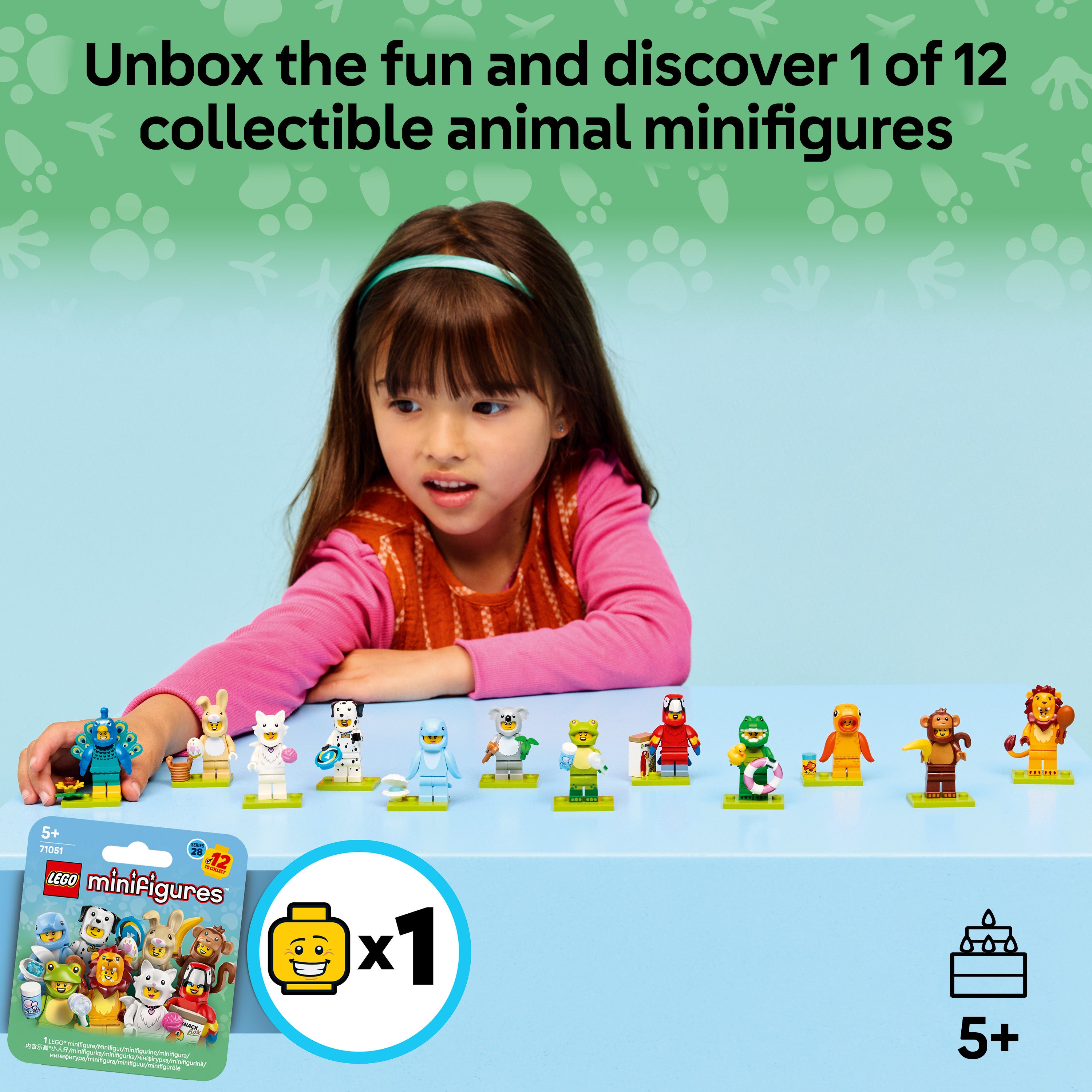 LEGO® Minifigures Djurserie 28 71051
