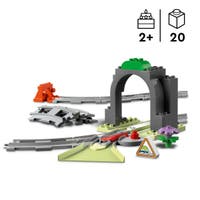 LEGO DUPLO Town 10425, Tågtunnel och spår – Expansionsset