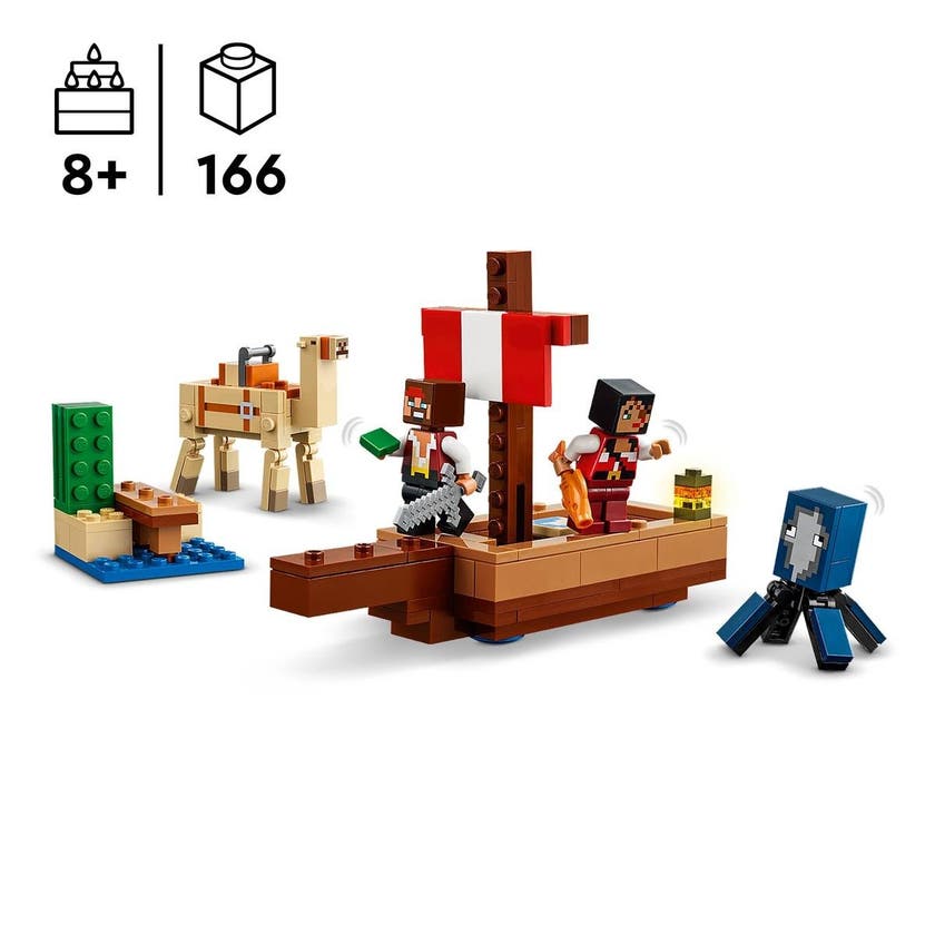 LEGO Minecraft 21259, Piratskeppsresan