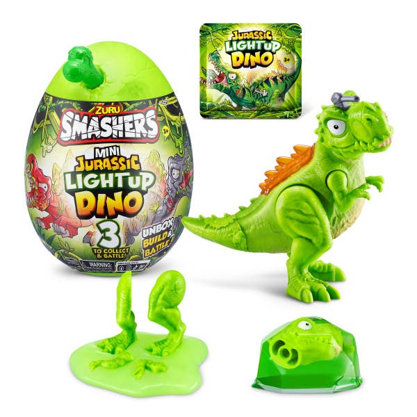 Smashers, Mini Jurassic Light, Up Dino