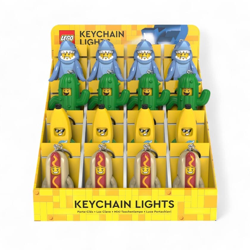 LEGO® Minifigurer Nyckelring med ljus
