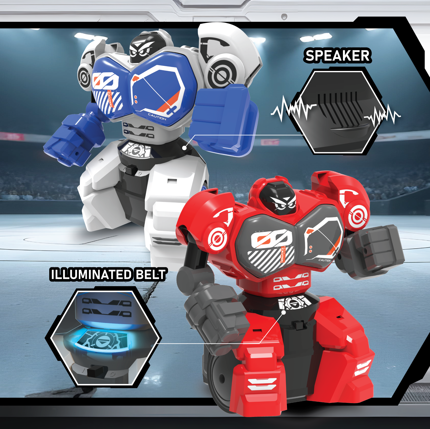 Silverlit Rumble Kombat radiostyrda stridsrobotar