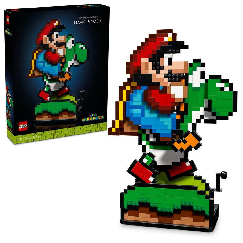 LEGO® Super Mario™ Super Mario World™: Mario & Yoshi 71438