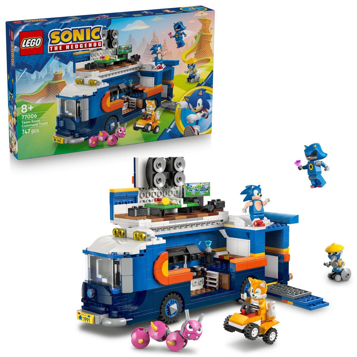 LEGO Sonic the Hedgehog™ 77006, Team Sonics kommandobil