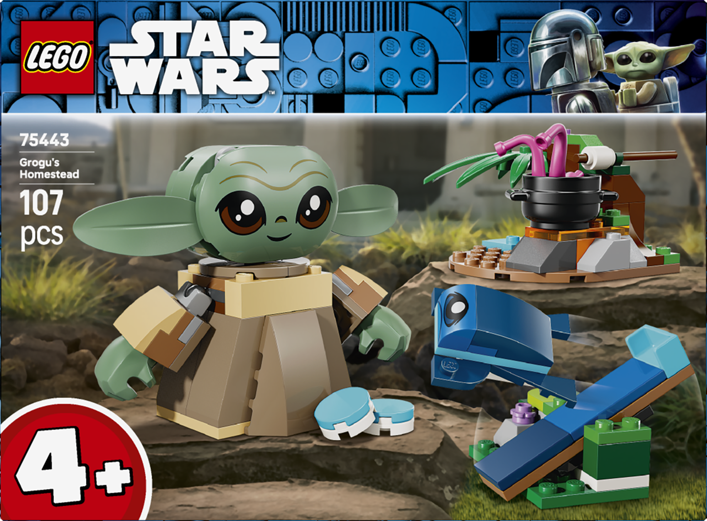 LEGO® Star Wars™ Grogu’s Homestead Bygg- och lekset 75443