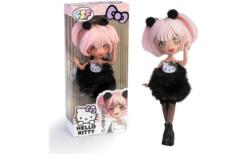 Hello Kitty Golden Diva Docka