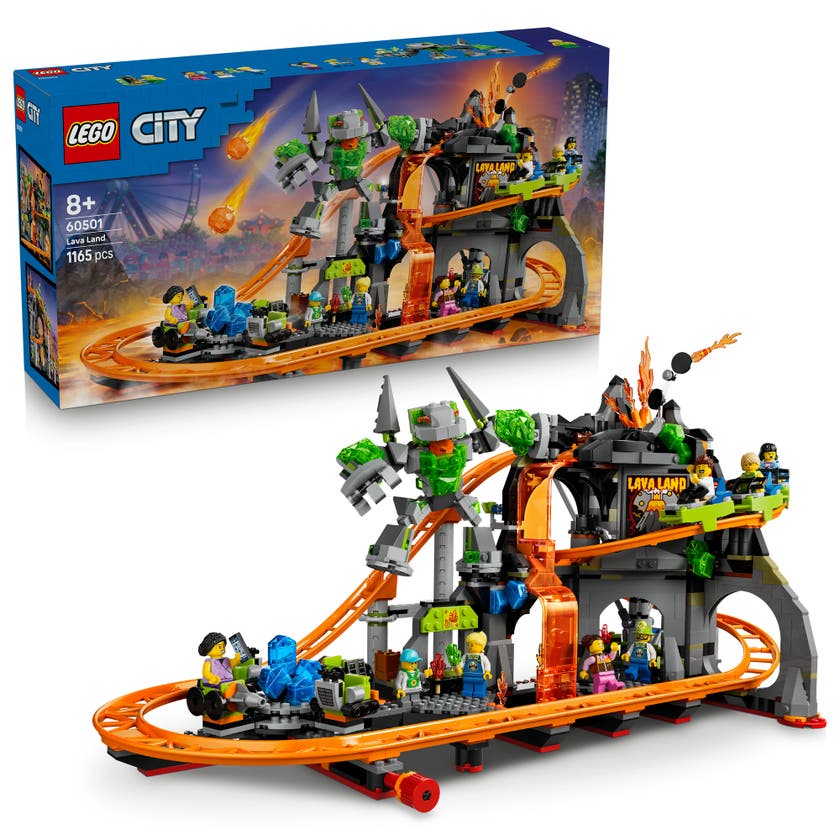 LEGO® City Nöjesparken Lava Land – Byggset 60501