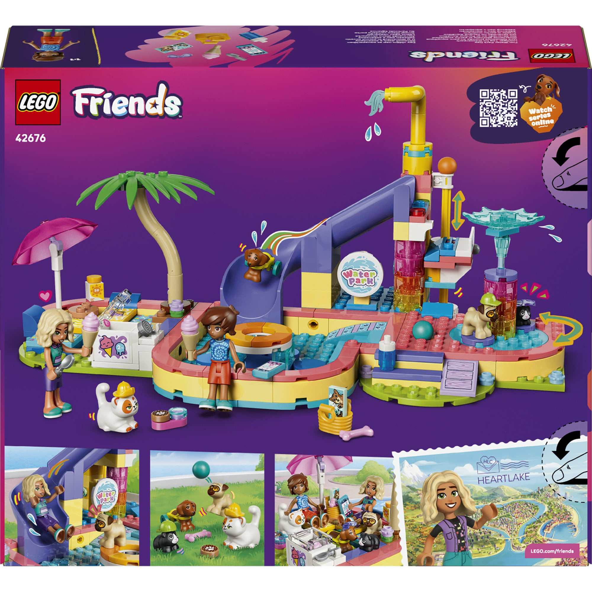  LEGO® Friends Rolig dag i vattenparken Byggset 42676