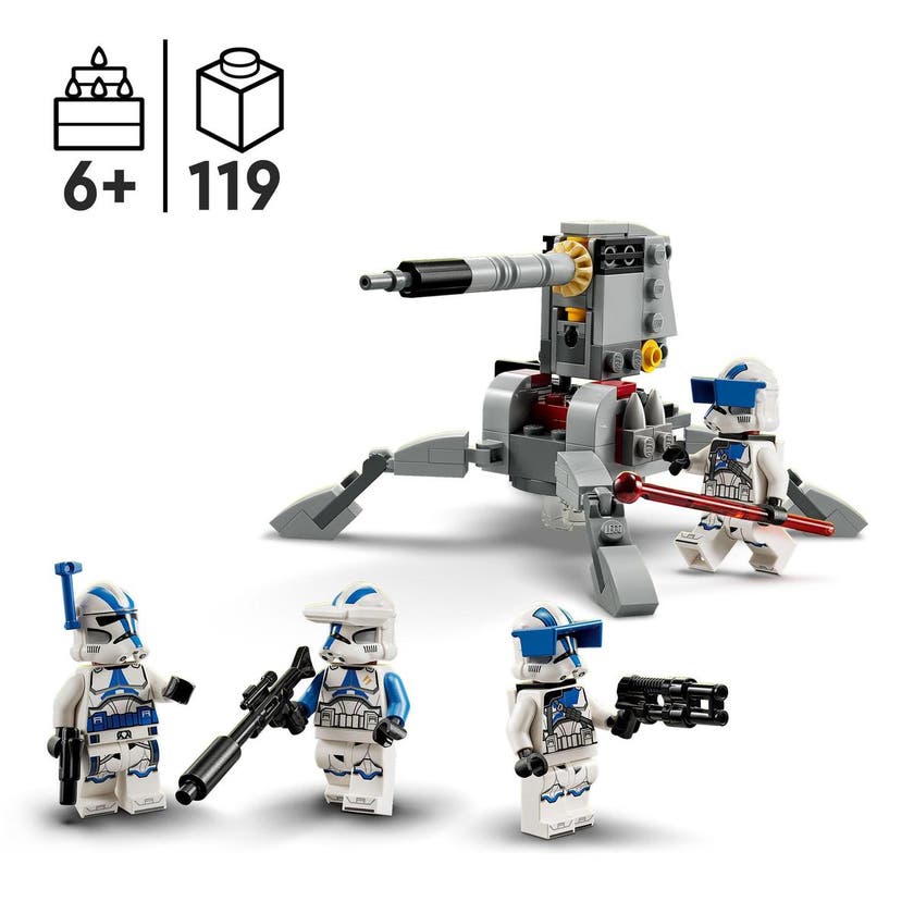 LEGO Star Wars 75345, 501st Clone Troopers™ Battle Pack