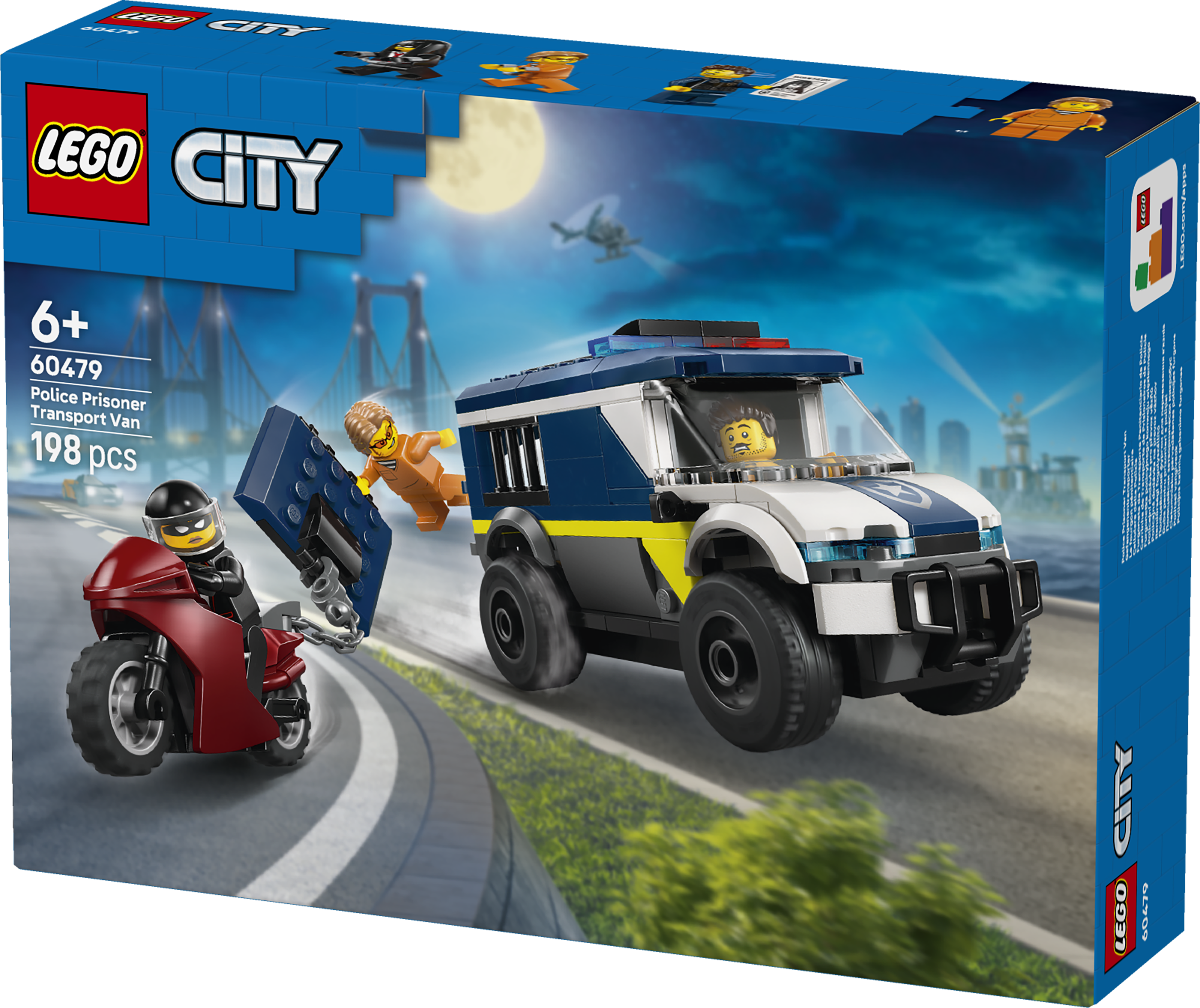 LEGO® City Polisens fångtransportbil Byggleksak 60479