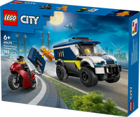 LEGO® City Polisens fångtransportbil Byggleksak 60479