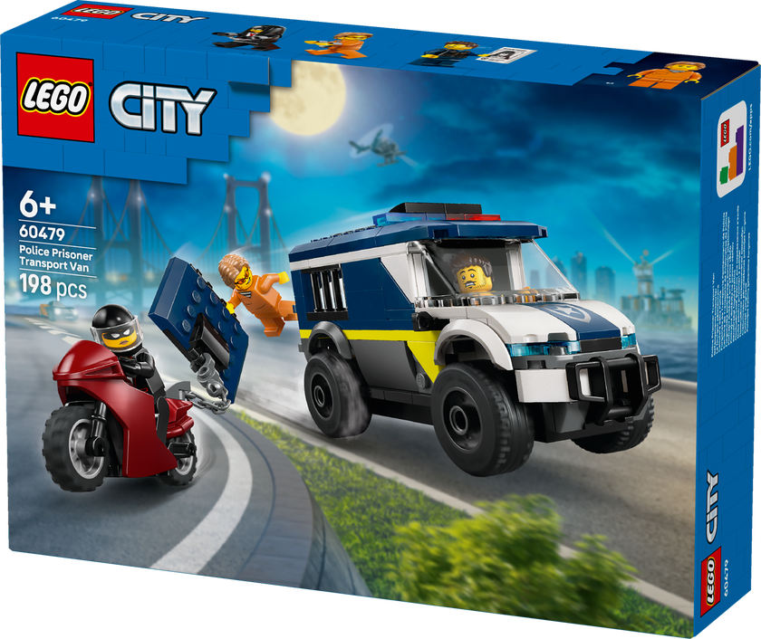 LEGO® City Polisens fångtransportbil Byggleksak 60479