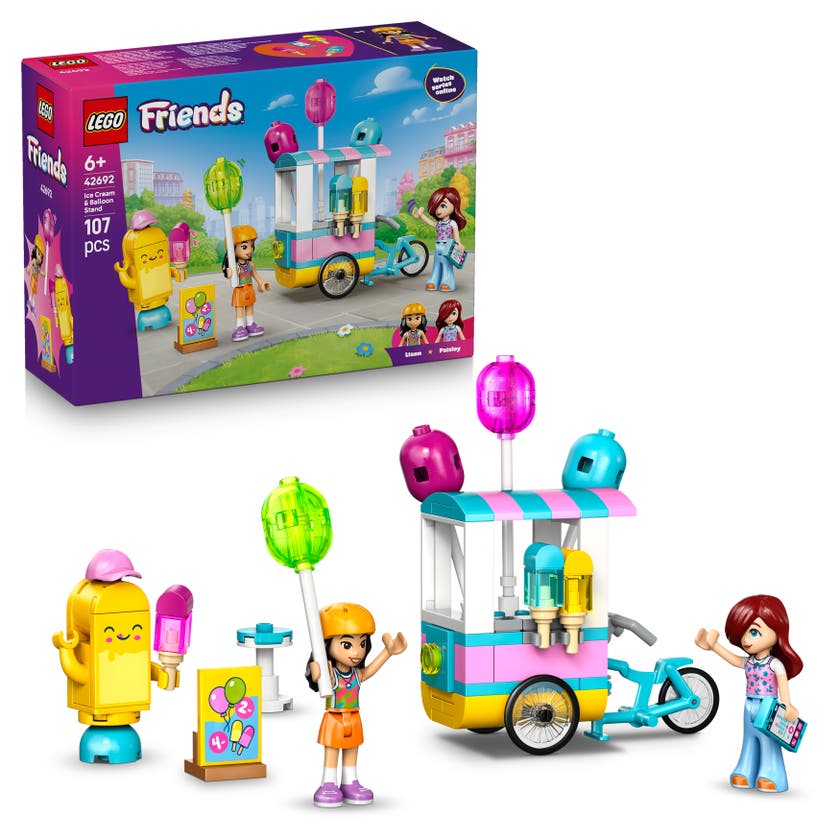 LEGO® Friends Glass- och ballongstånd Byggset 42692