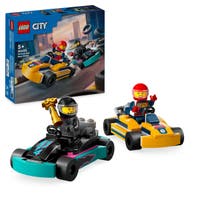 LEGO City 60400, Gokarter och racerförare