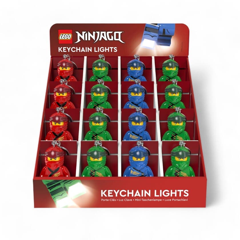 LEGO® Ninjago® Minifigurer Nyckelring med ljus
