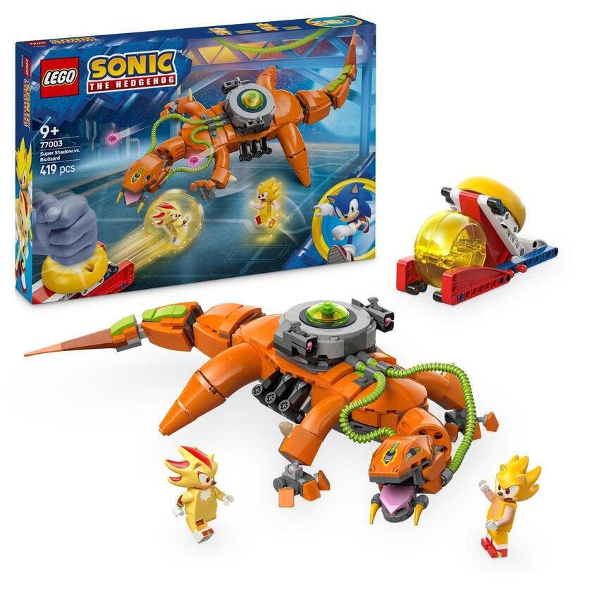 LEGO Sonic 77003, Super Shadow mot Biolizard