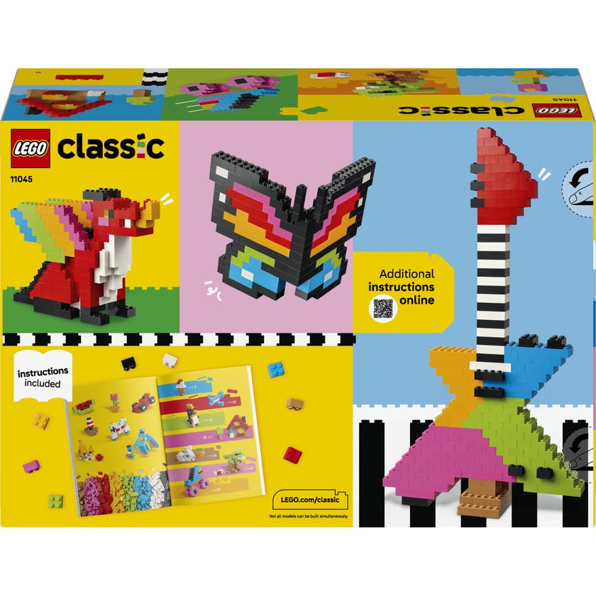 LEGO® Classic Kreativa färgglada klossar Byggleksak 11045