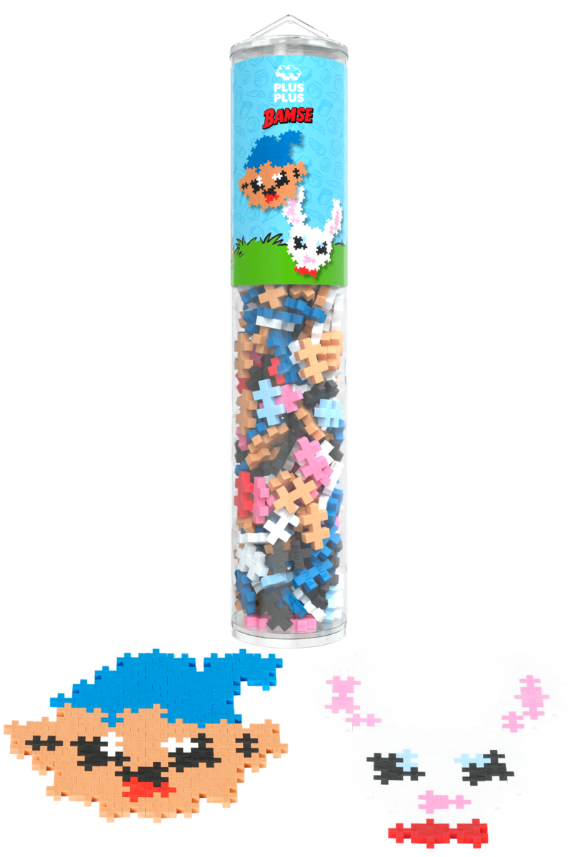 Plus-Plus Bamse & Lille Skutt 240 stk rör