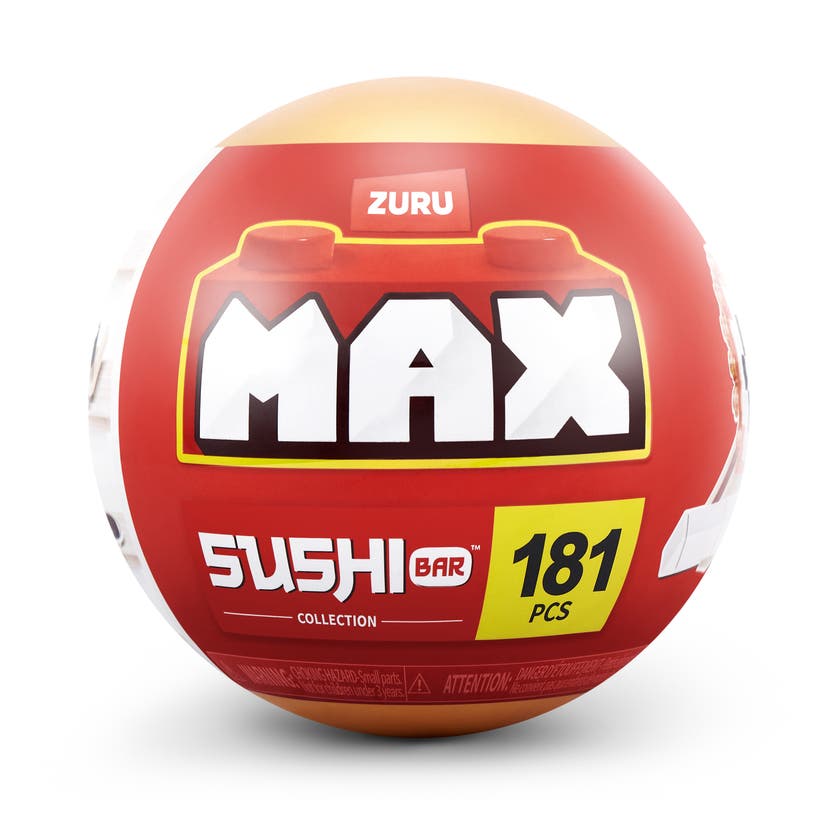 ZURU MAX Build More Premium Sushi Bar Collection (California Roll)